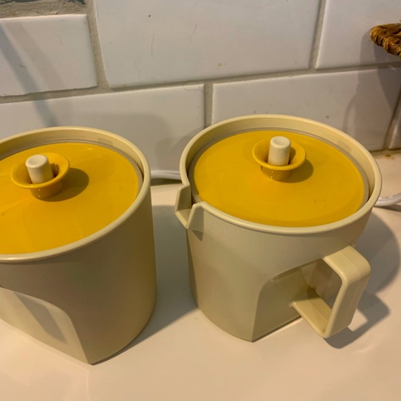 Tupperware Kitchen New Vintage Sugar And Creamer Tupperware Poshmark
